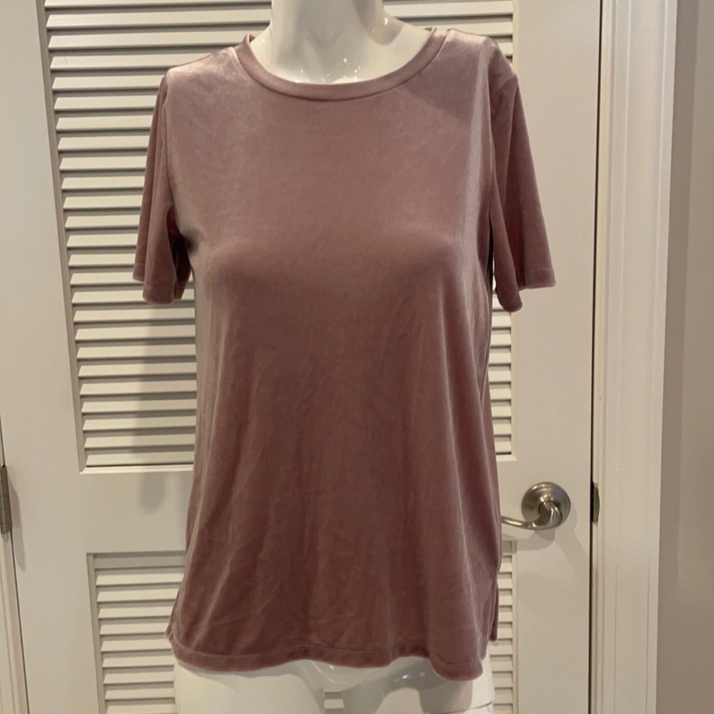 Old Navy Purple Velvet Shirt